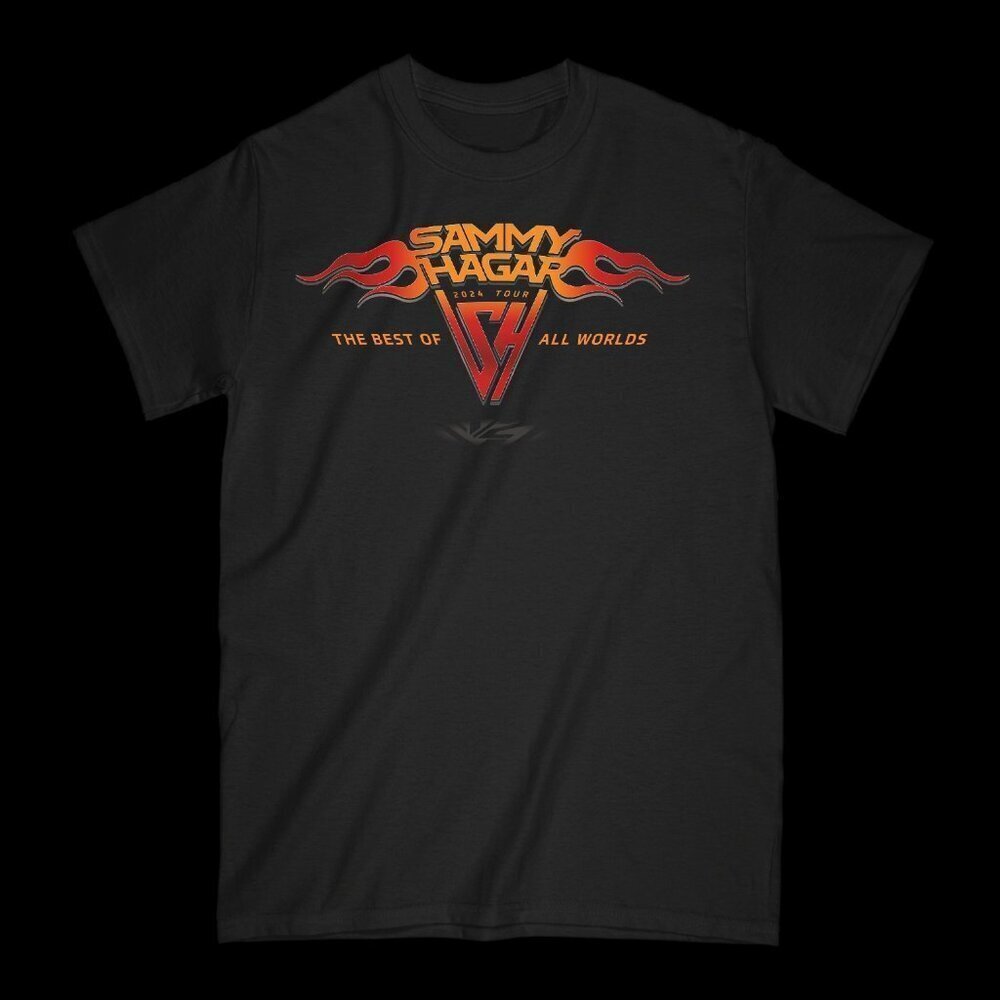 Sammy Hagar 2024 Tour Rock Music Fan Graphic T-Shirt